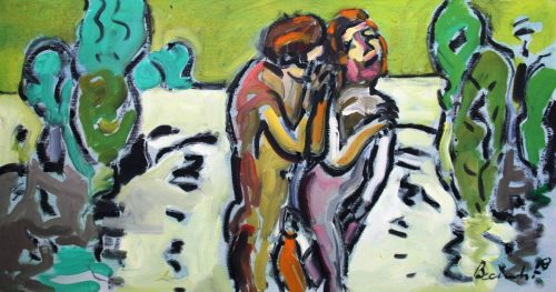 Paradise revisited (40x90-oil)